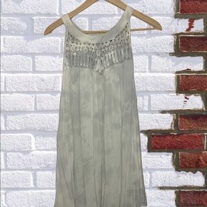 NWOT TORRID SIZE 1 WOMAN'S CRINKLED GAUZE HALTER TANK